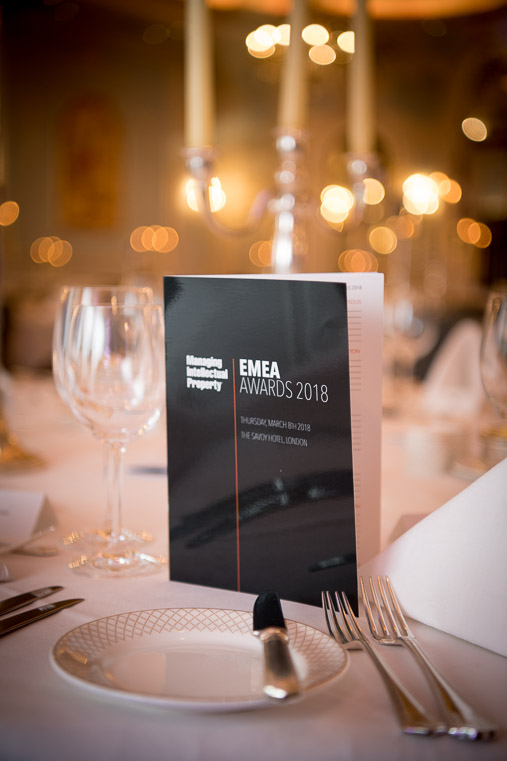 EMEA AWARDS 2018